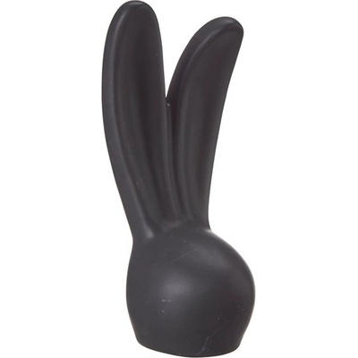 Wikholmform Dekorační hlava zajíce ELARIA V.13 cm černá