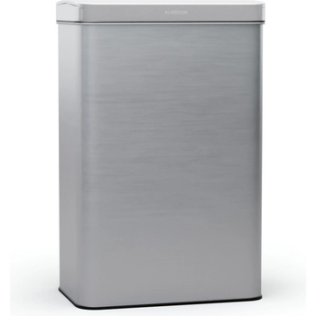 Klarstein Touchless, сензорен кош за отпадъци, 60 л, неръждаема стомана, плавно затваряне, захранване с батерии, LED дисплей, таймер (KG30-60l-ss) (KG30-60l-ss)