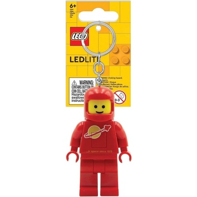 Lego® Spaceman Kozmonaut červený svietiaca figúrka