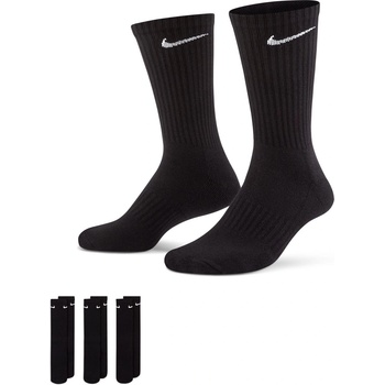 Image 1 of Nike Чорапи Nike Everyday 3 Pack Cotton Cushioned Crew Socks - Black/White
