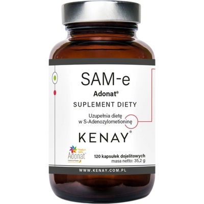 Kenay SAM-e S-adenozyl-L-metionín 120 kapsúl