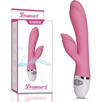 Image 1 of Мултифункционален вибратор, Мечтателят, 20, 5см. - Dreamer II Baby Pink (LVTOY00100)