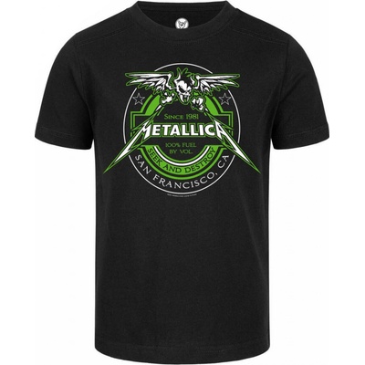 Metal-kids tričko metal Metallica Fuel čierna