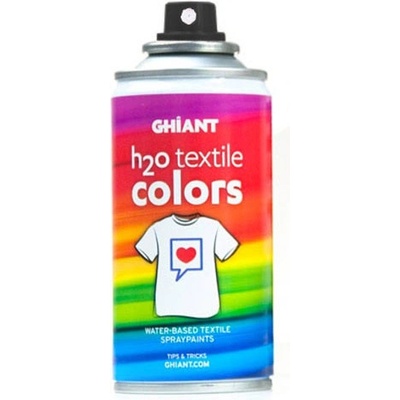 Sprej na textil Ghiant H2O 150 ml 34610 čierna
