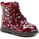 Wojtylko kotníkové boty dětské 1Z23007 dětské zimní boty červená