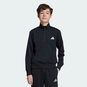 adidas detská mikina na zips čierna