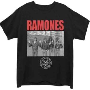 Ramones Cage Photo Black L Риза (RATS50MB03)