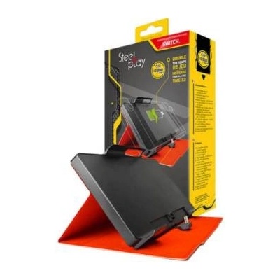 Steelplay Powerbanka s krytem - červený Switch