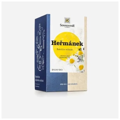 Sonnentor Heřmánek porcovaný dvoukomorový BIO 6 x 14 g
