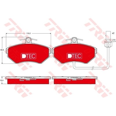 TRW KFZ Ausruestung GmbH GDB2180