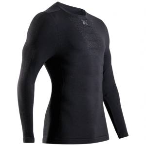 X-Bionic Mightywool Shirt Ls Размер: M / Цвят: черен