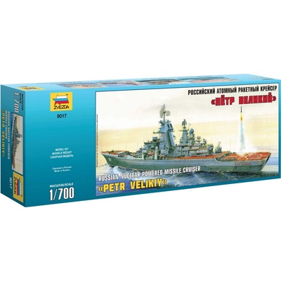 Zvezda Model Kit ruský bitevní křižník Pjotr Velikij 9017 1:700