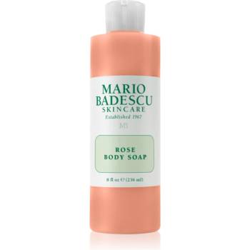 Mario Badescu Rose Body Soap зареждащ с енергия душ гел с розово масло 236ml