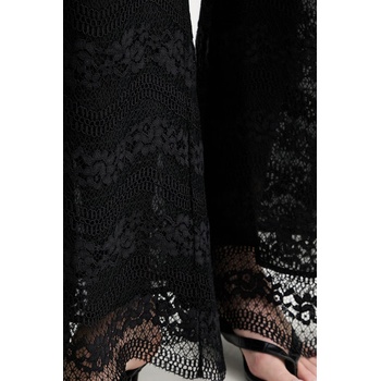 Twinset панталон palazzo дамски от памук (261TP2901)