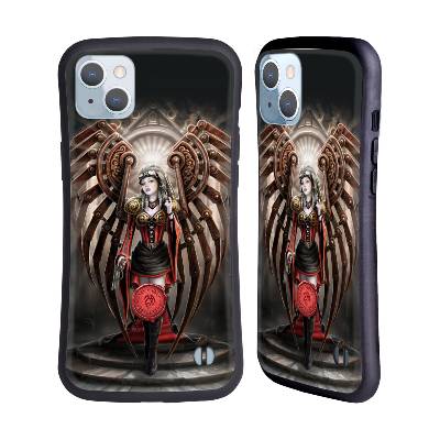 Odolný zadní obal pro mobil Apple iPhone 14 PLUS - HEAD CASE - Anne Stokes - Steampunk anděl (Hybridní kryt, obal, pouzdro na mobil Apple iPhone 14 PLUS - Fantasy Anne Stokes - Anděl mstitel)