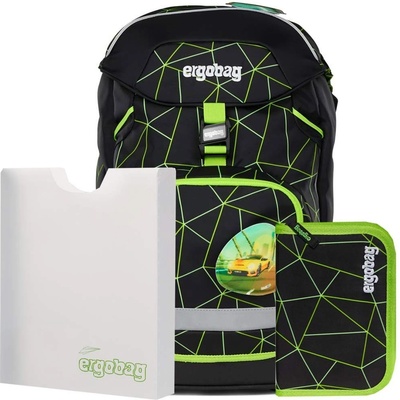 Ergobag taška Prime Mosaic SET batoh+penál+desky