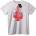 NOONEBRAND Тениска Deadpool X-Men Word Art - XS, White