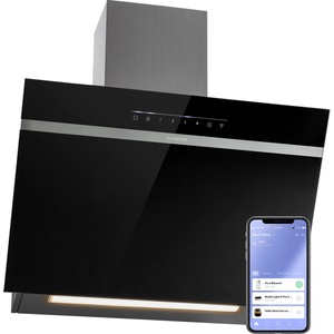 Klarstein Ava 60 Smart, абсорбастор, 60 см, стенен, WiFi, A++, 515 м³/ч, сензорен дисплей (CGCH3-Ava-60BK) (CGCH3-Ava-60BK) - klarstein