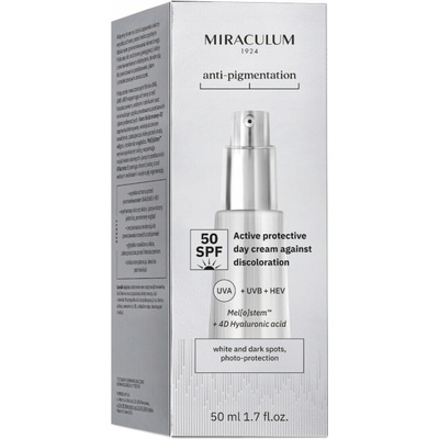 Miraculum Anti- Pigmentation SPF 50 ochranný denní krém proti pigmentovým skvrnám SPF 50 50 ml