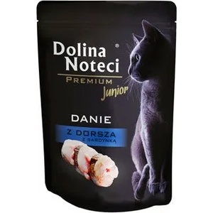 Dolina Noteci Kitten Cod & Sardines - Пауч за подрастващи котенца с треска и сардини 85 гр