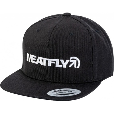 Meatfly Skipper Snapback White Black Bílá
