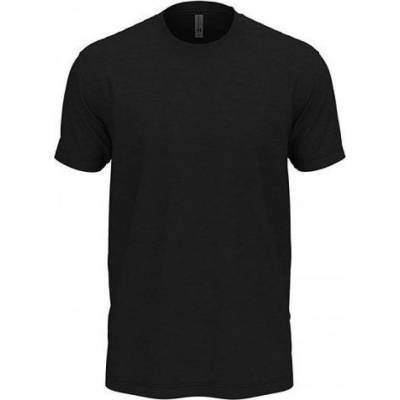 Next Level Apparel Lehké směsové pánské tričko deep NX6010 černá