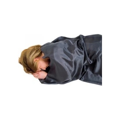 Lifeventure Silk Sleeping Bag Liner mummy sivá