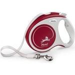 flexi Автоматичен повод Flexi COMFORT PLUS M ЛЕНТА - Червен, 5 м за кучета до 25 кг NOBBY Germany 04590