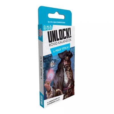 Gémklub Unlock! Кратка приключения - Тайните на октопода настолна игра за 1-6 играчи (ASM34697)