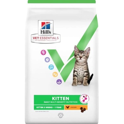 Hill’s Fel.Dry VE Kitten Growth Chicken 1,5 kg – Hledejceny.cz