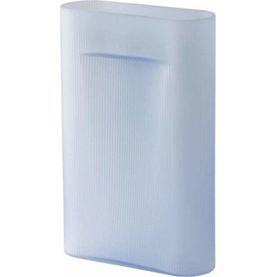 Muuto Váza Ridge H48, light blue frosted glass