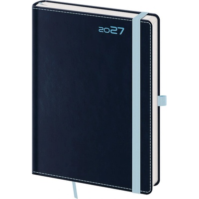 Helma Double A5 Týdenní 2027 Blue