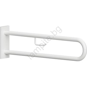 Bemeta Опорна дръжка 10x25 см бяла (BD0204)