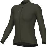 Alé Дамска фланелка с дълъг ръкав за колоездене Alé Women's Pragma Color Block L/S Jersey Cycling jersey - Survivor (156-2371-0614)