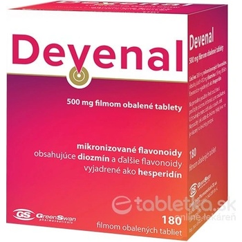 Devenal tbl.flm.180 x 500 mg