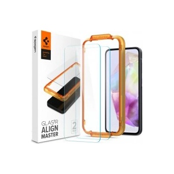 Spigen Glass tR AlignMaster 2 Pack for Samsung Galaxy A35 (AGL07772)