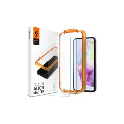 Spigen Glass tR AlignMaster 2 Pack for Samsung Galaxy A35 (AGL07772)