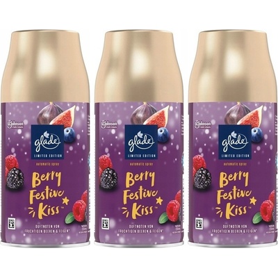 Glade Berry Festive Kiss náplň do automatického osvěžovače vzduchu 269 ml