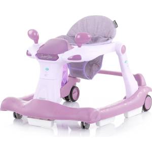 Chipolino Детска проходилка 2 в 1 Chipolino - Super Star, божур (PRST02103PP) Проходилка