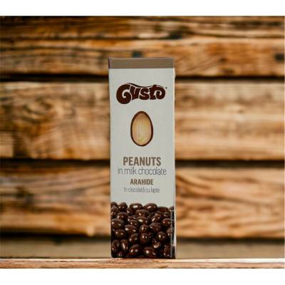 Gusto Arašidy v mliečnej čokoláde 80 g
