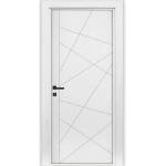 Uni Doors Алуминиева врата с облицовка Гизам бяла (Не се предлага онлайн)