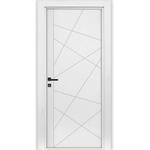 Uni Doors Алуминиева врата с облицовка Гизам бяла (Не се предлага онлайн)