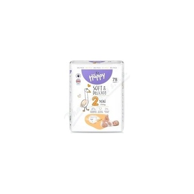 TORUNSKE ZAKLADY Happy Soft&Delicate 2 3-6 kg 78 ks