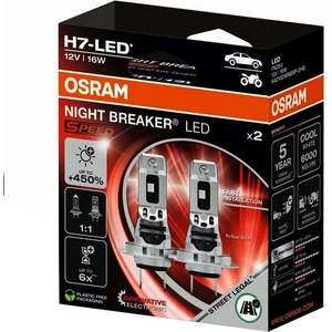 OSRAM night breaker led speed 450 2hb h7 16w 6000k
