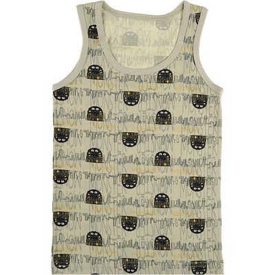 Evona chlapecký nátělník se širokými ramínky G písková