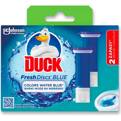 Duck Fresh Discs čistič WC Mořská vůně náhradní níplň 2 x 36 ml