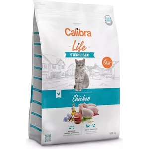 Calibra Cat Life Sterilised Chicken 1, 5 кг