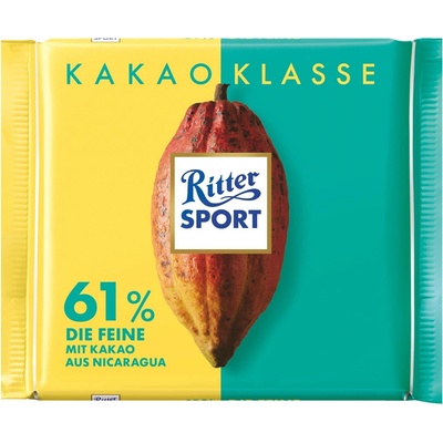 Ritter sport Kakao Klasse 61% Nicaragua 100 g