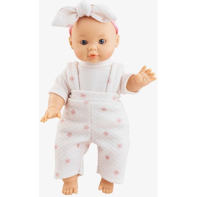Paola Reina Realistické miminko holčička Susi v dlouhých kalhotech Andy Primavera 27cm