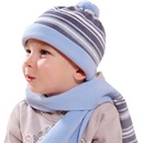 Bugga PD618 čiapka a šál modrá
